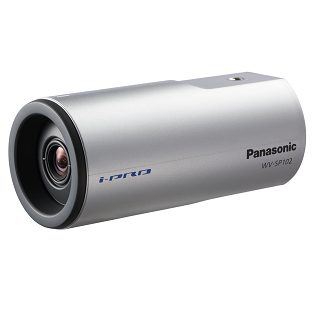Panasonic WV-SP102E-видеокамера корпусная VGA 640x480 H.264/JPEG (M-JPEG), 1/5' МОП, 