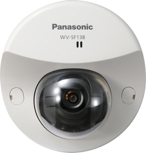 Panasonic WV-SF138  IP-видеокамера купольная фиксированная  3Мп, Full-HD 1920x1080 1.95 mm, PoE