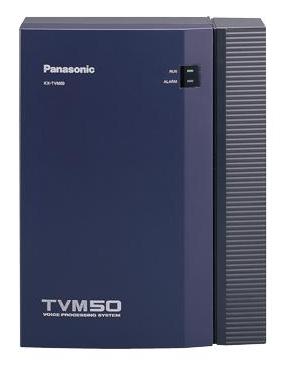 Panasonic KX-TVM50BX (Голосовая почта до 6 портов, до 8 часов записи, до 64 голосовых ящиков)