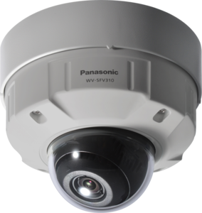 Panasonic WV-SFV310 IP-видеокамера купольная антивандальная HD1280 x 720 60 fps H.264  2,8-10 мм.